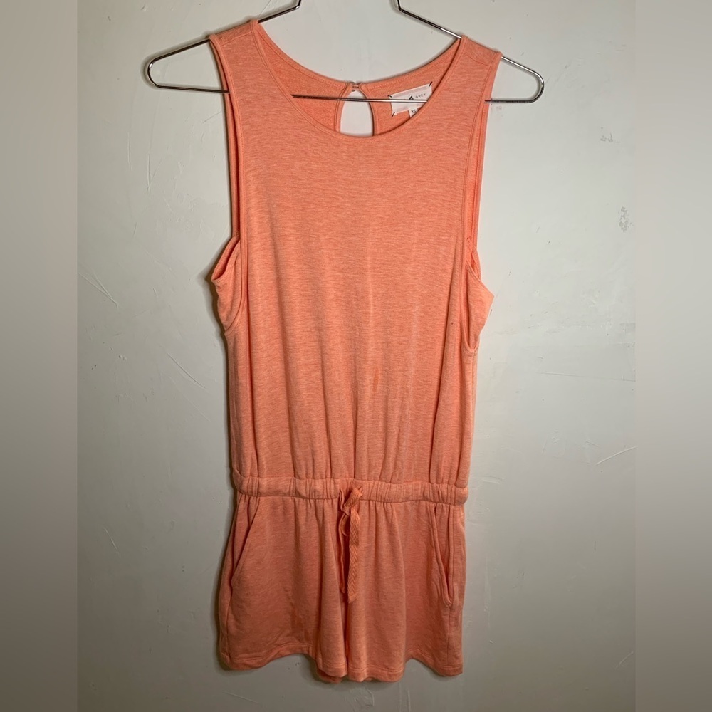 Lou & Grey Signaturesoft Short Romper​​ in Coral​​